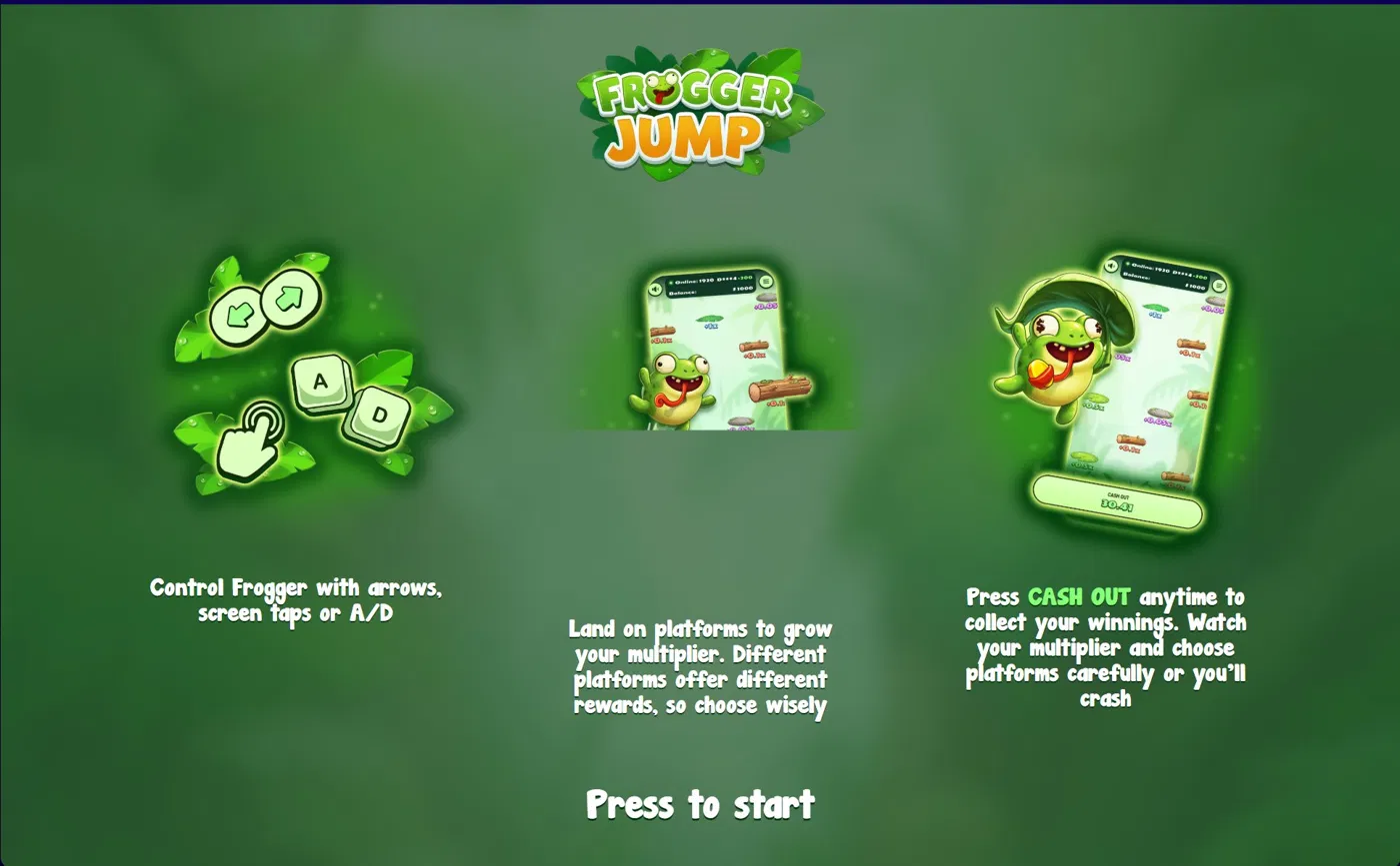 Frogger Jump Game